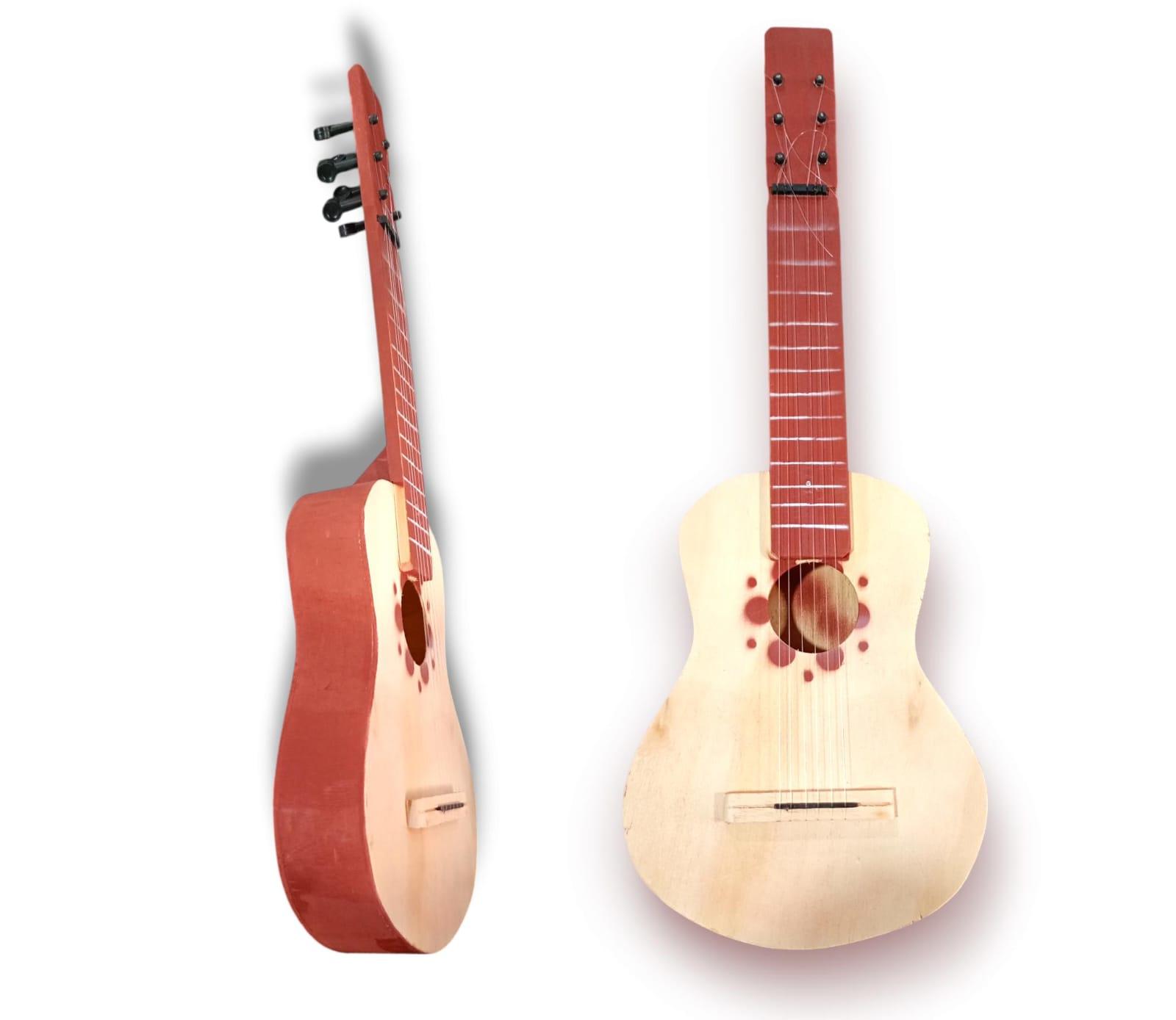 GUITARRA CRIOLLA DE MADERA 6 CUERDAS 60CM