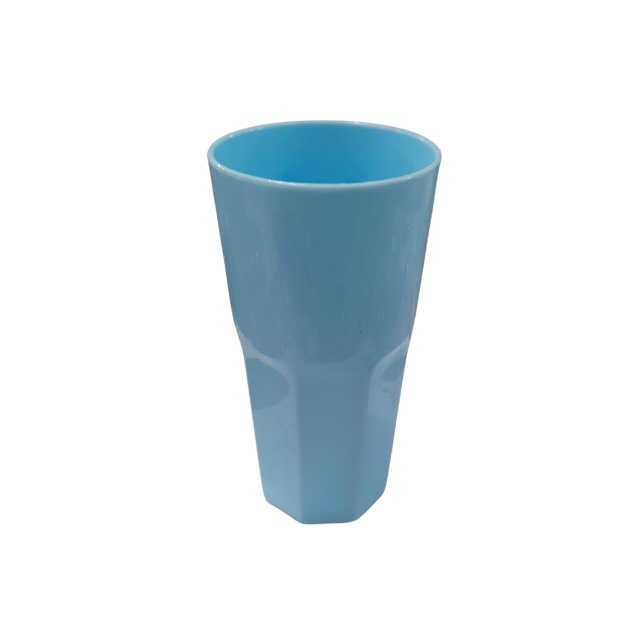 VASO PLASTICO FACETADO 