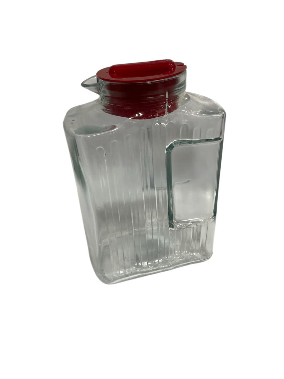  JARRA VIDRIO 1.5LT CON TAPA PLASTICA