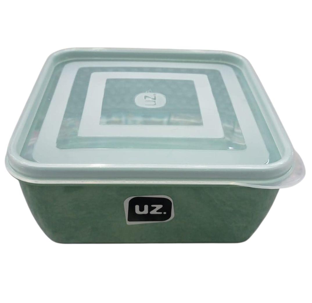 TUPPER CONTENEDOR 1.5LTS CUADRADO C/TAPA PLASTICO