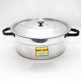 CACEROLA ALUMINIO CON TAPA N*26