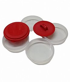 MOLDE HAMBURGUESA PLASTICO X 4 UNIDADES