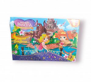 JUEGO DE RECORRIDO SIRENA Y DRAGON EN CAJA