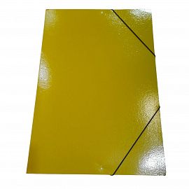 CARPETA 3 SOLAPAS CON ELASTICO COLOR LISAS