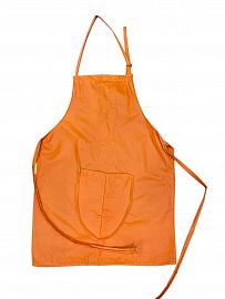 DELANTAL DE CUERINA LISO 48X74CM