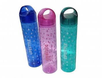 BOTELLA PLASTICA ESTAMPADA 500CC