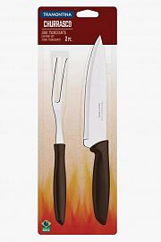 JUEGO TRINCHANTE 2PCS CHURRASCO TRAMONTINA