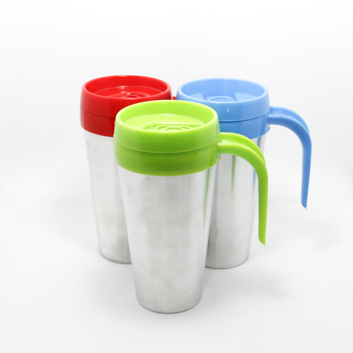 Vaso termico metalico - plastico - 400ml