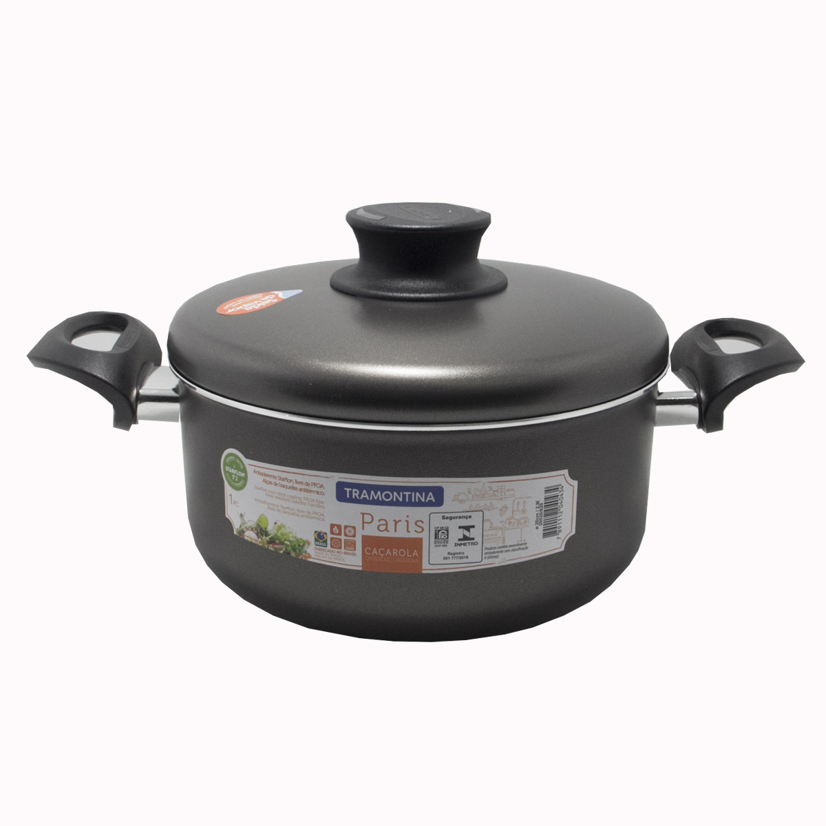 Cacerola Paris Tramontina - teflon - 2,9lts - 20cm