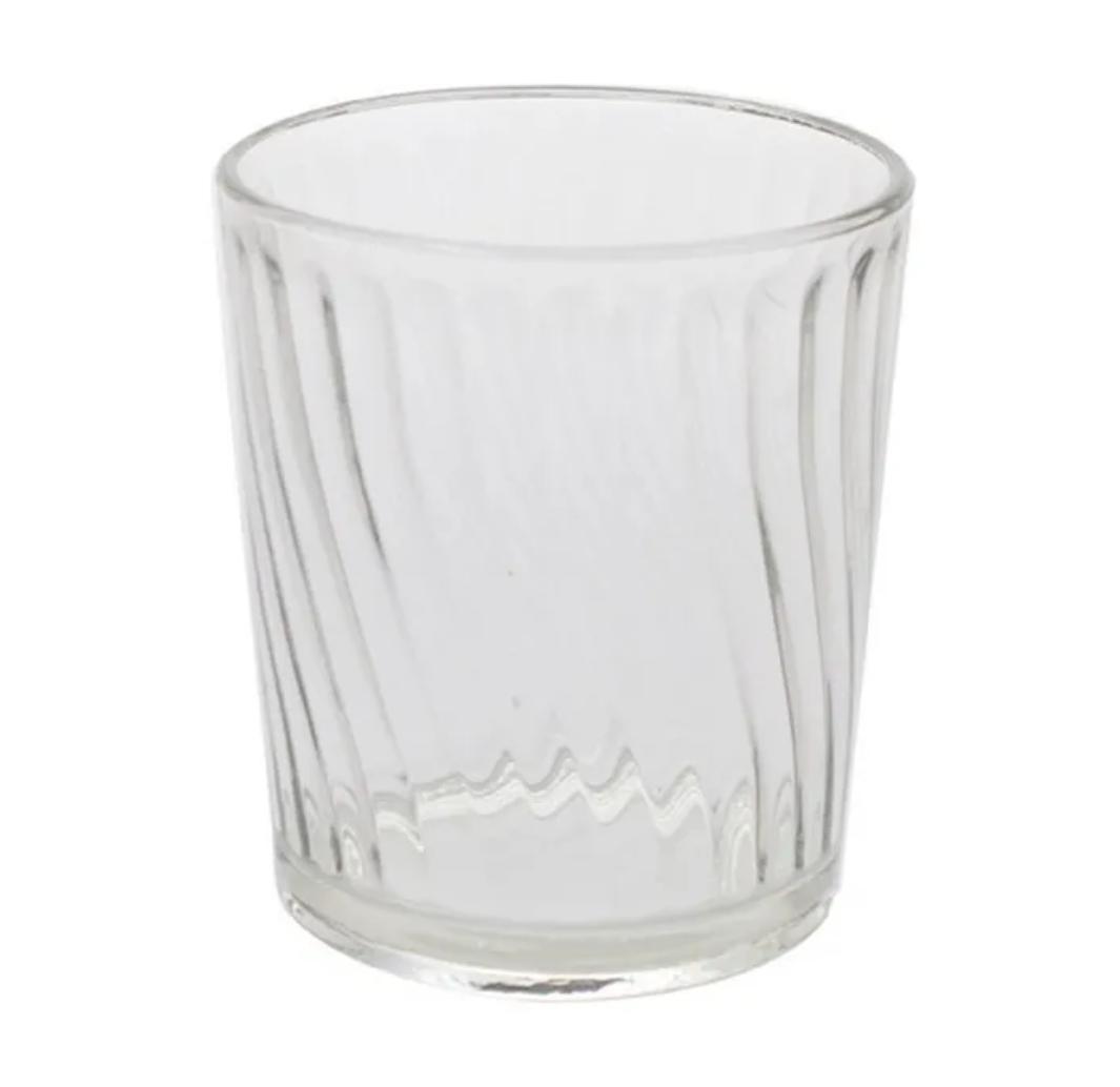 VASO VIDRIO X 6 UNIDADES TRAGO CORTO DURAX TORNADO 250ML EN CAJA