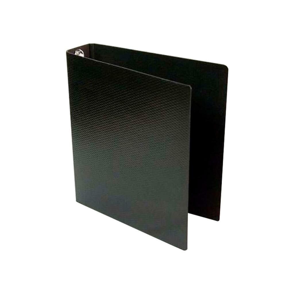 CARPETA ESCOLAR N*3 CON GANCHO FIBRA NEGRA 