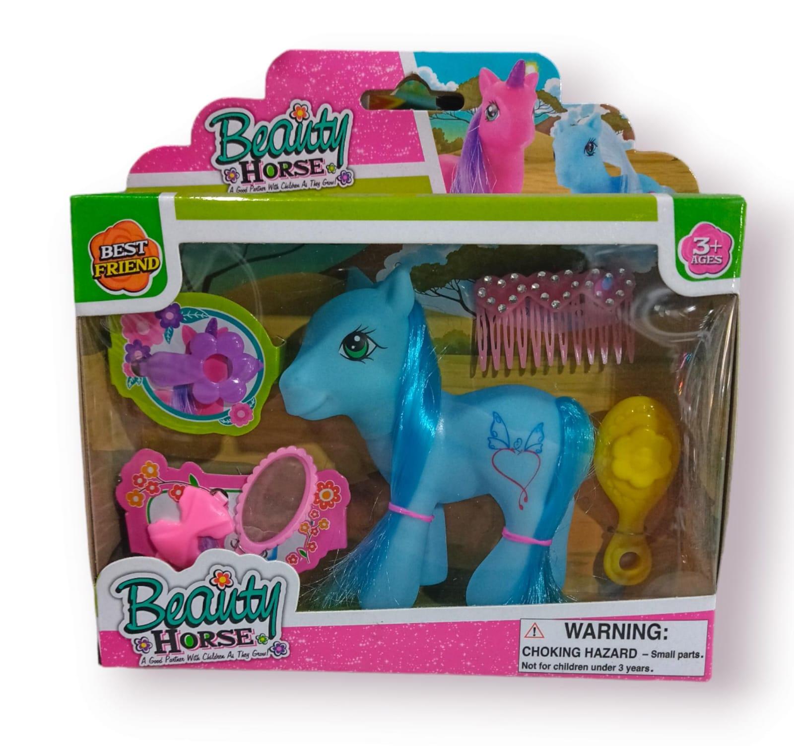 PONY CON ACCESORIOS EN CAJA