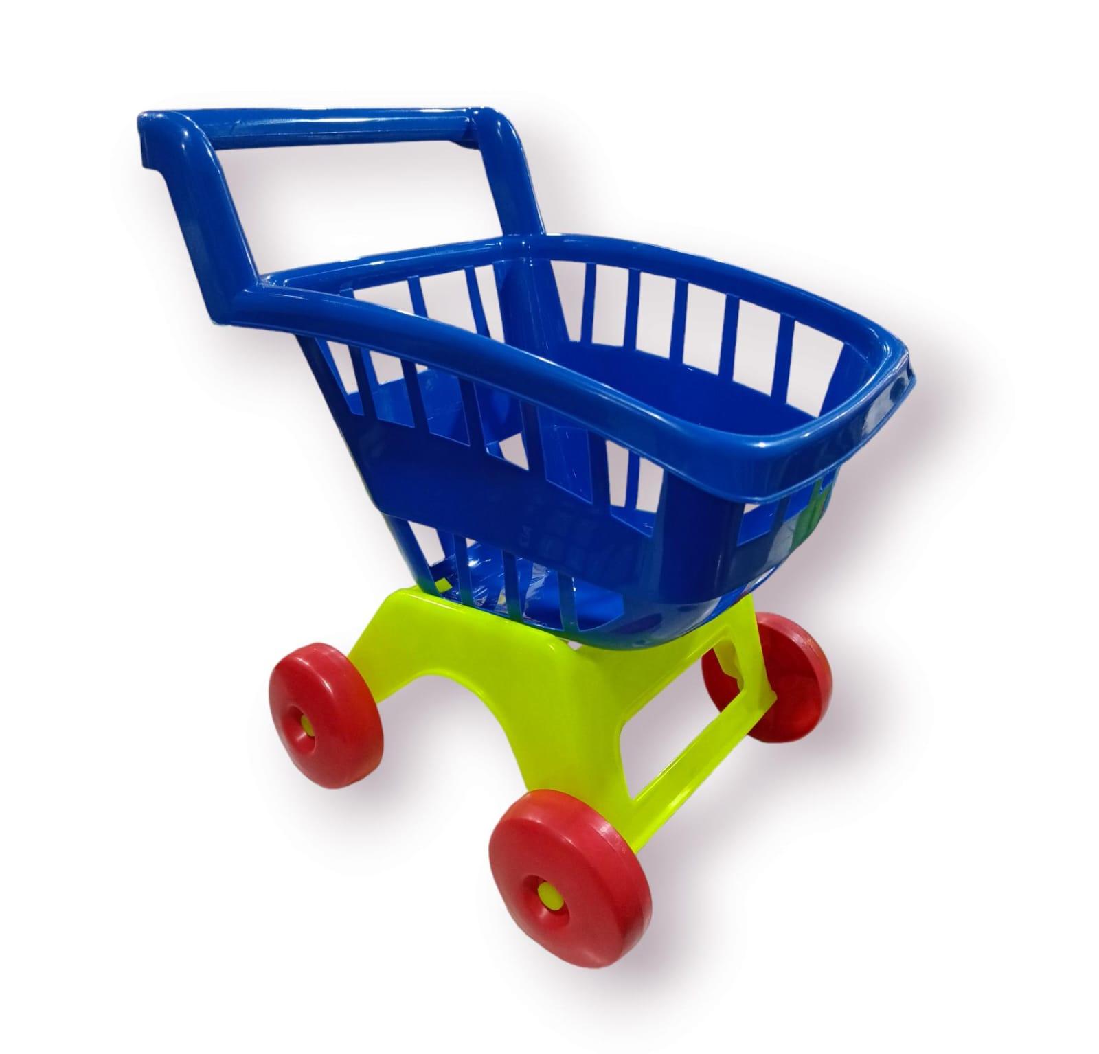 CARRITO SUPERMERCADO PLASTICO - 40CM