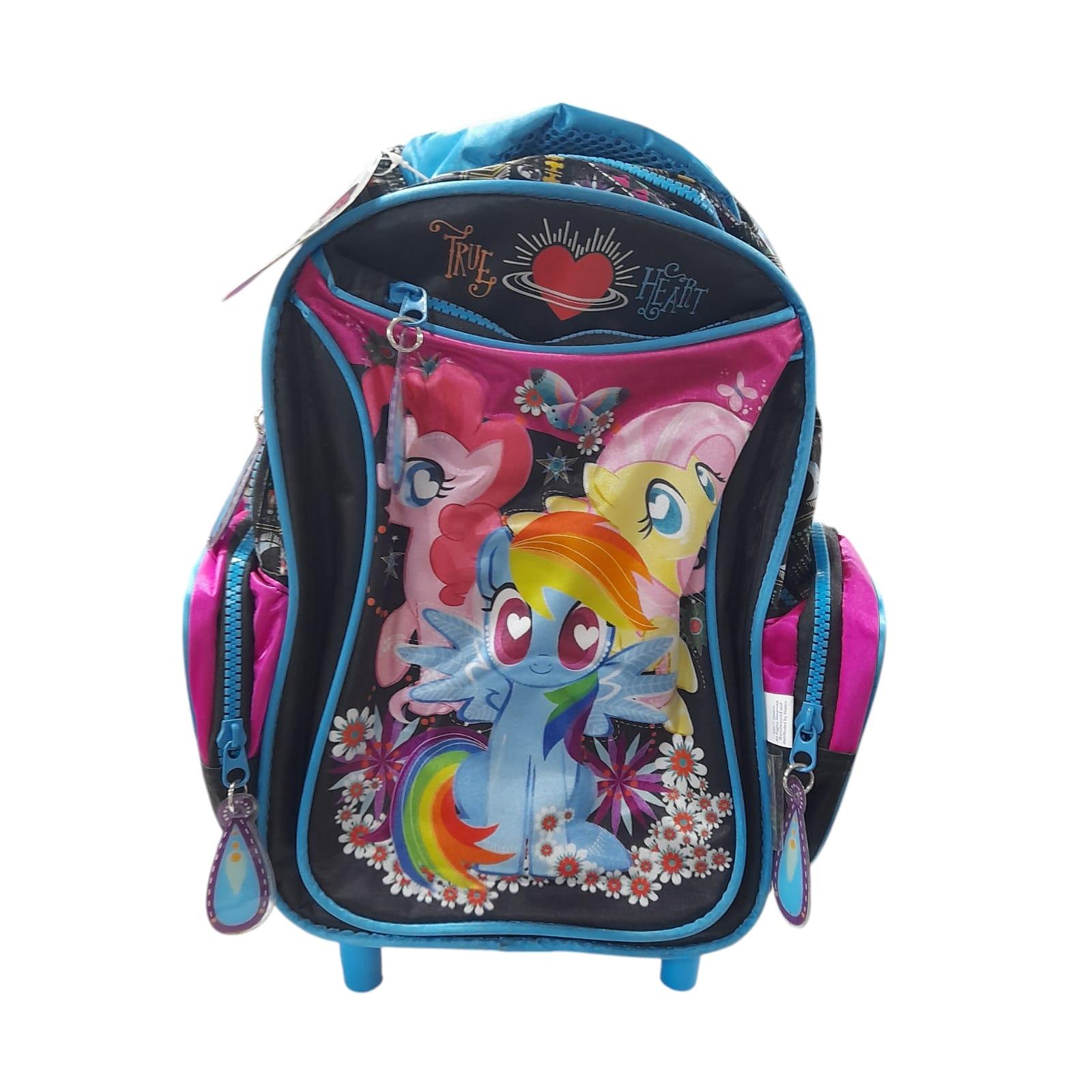 MOCHILA 12 PULGADAS CON CARRITO PONY WABRO