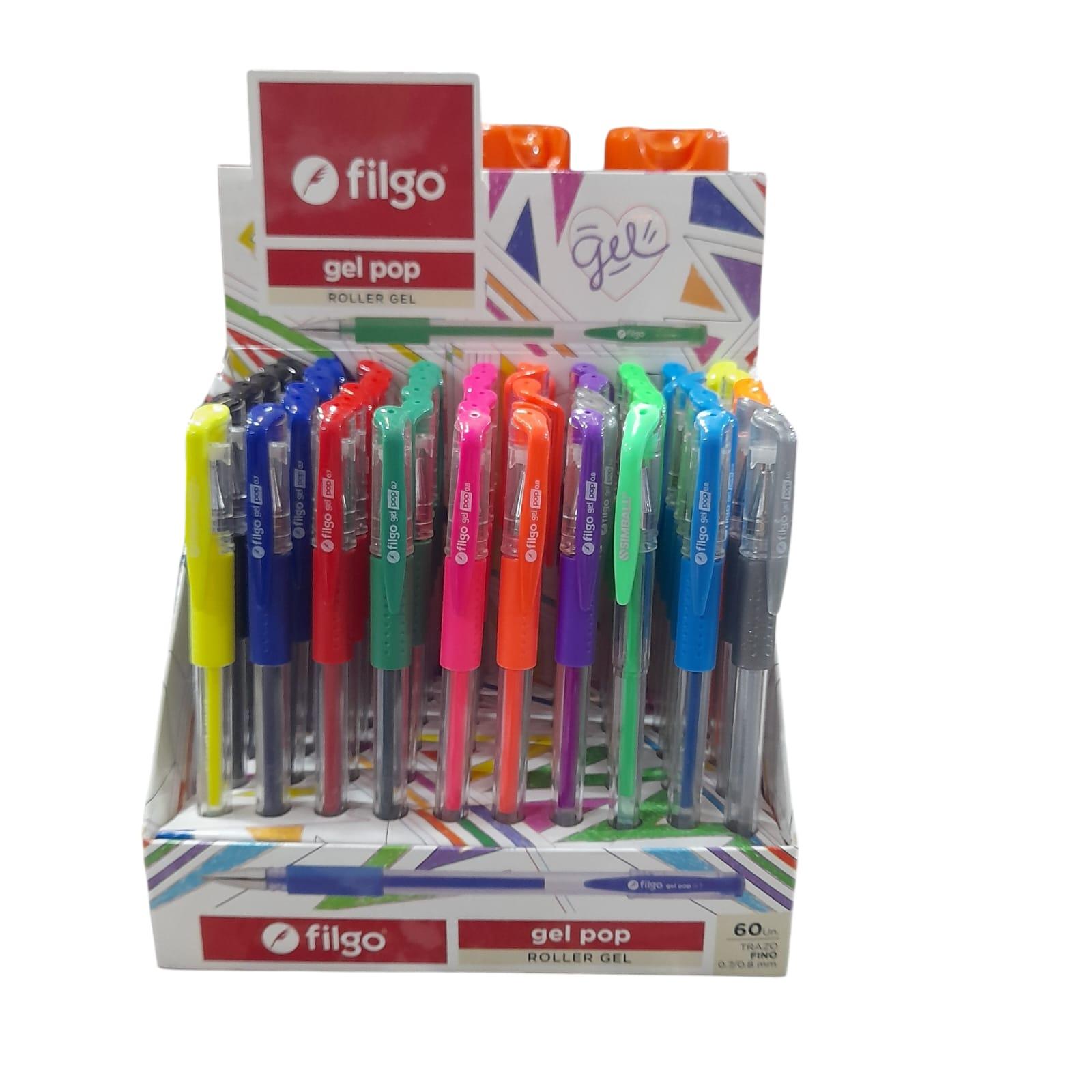 LAPICERA GEL FLUO X UNIDAD FILGO