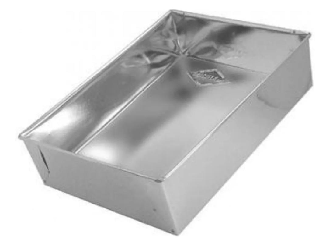 MOLDE TORTA  RECTANGULAR N*4 HOJALATA