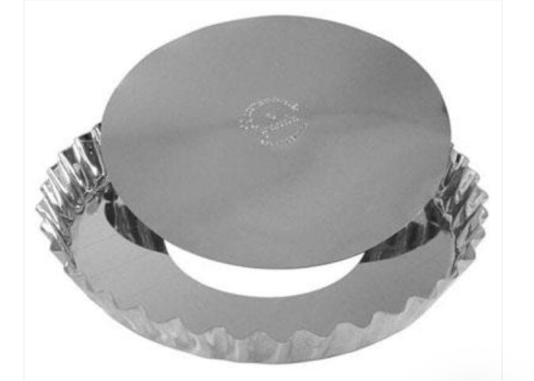 MOLDE REPOSTERIA TARTERA DESMONTABLE 24CM HOJALATA