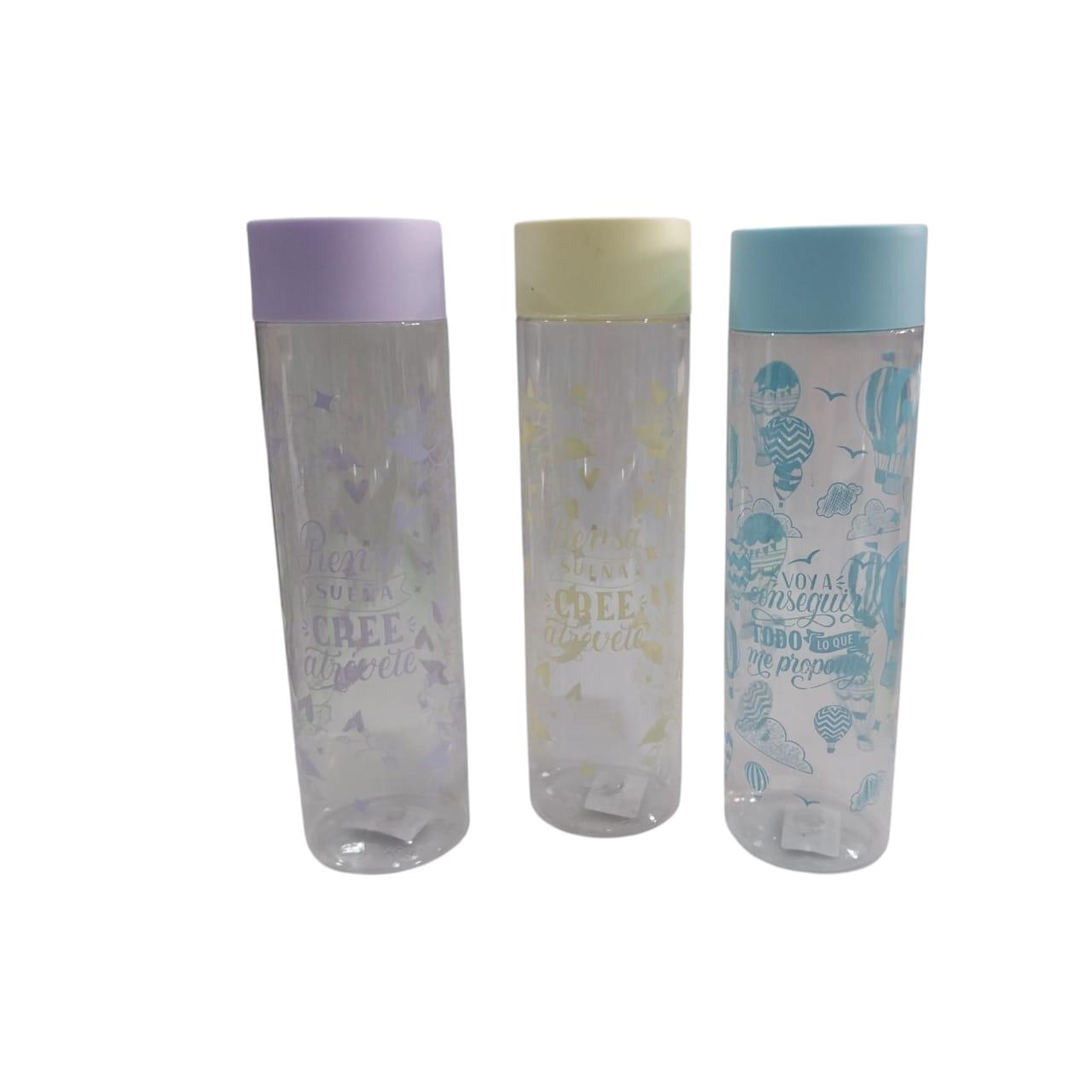 BOTELLA PLASTICA ESTAMPADA 500CC