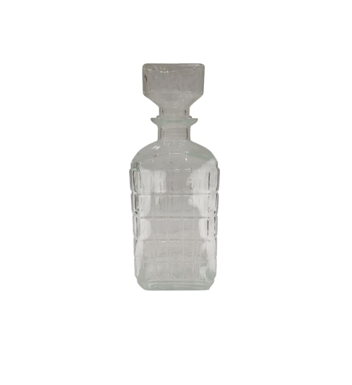 BOTELLA LICORERA VIDRIO 1LTS