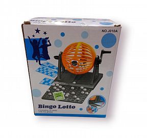 JUEGO DE BINGO CON BOLILLERO PLASTICO EN CAJA