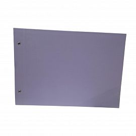 CARPETA N*5 2 TAPAS FORRADA LILA PASTEL