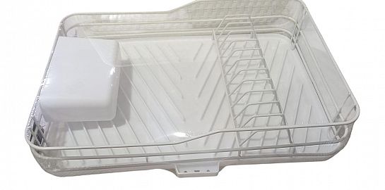 SECAPLATOS METALICO CON BANDEJA CONTENEDORA