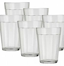 OFERTA X 24 UNIDADES!VASO VIDRIO AMERICANO 190ML NADIR